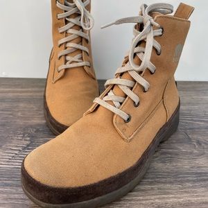 Sorel Woodbine Canvas Surplus Boots NM1688-217 (Men Size 10)
